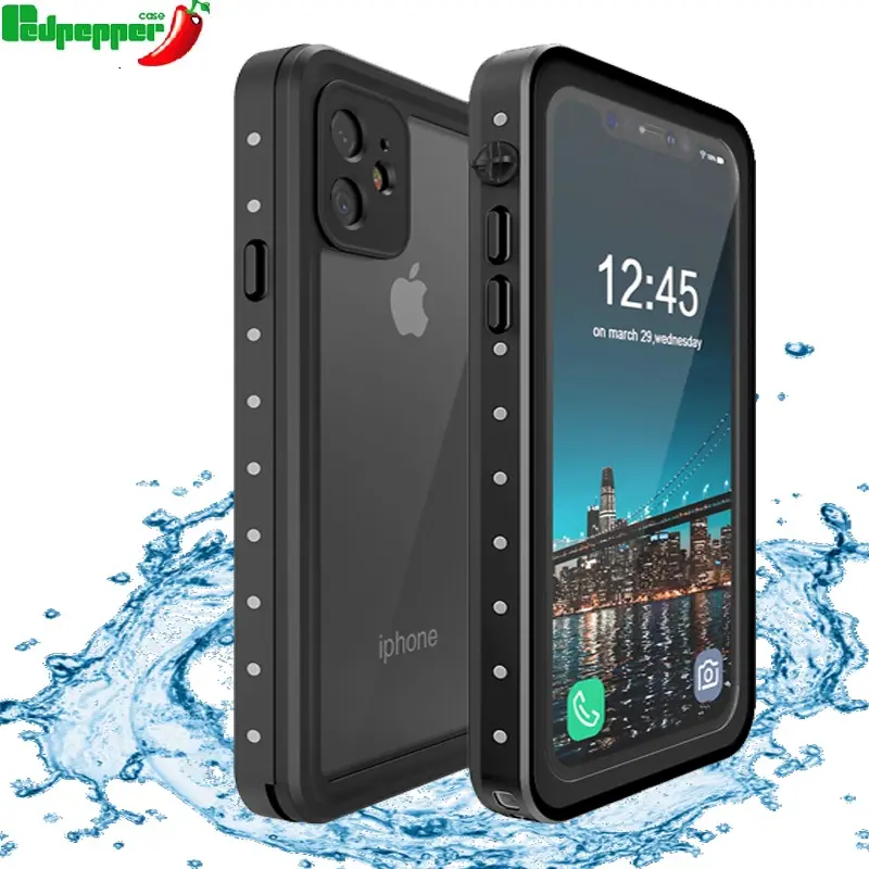Case impermeable y resistente a golpes, nieve y agua para celular.