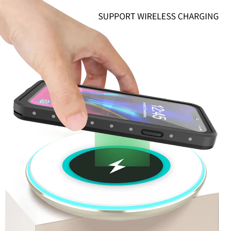 Case impermeable y antigolpes para celular, resistente a caídas y agua.